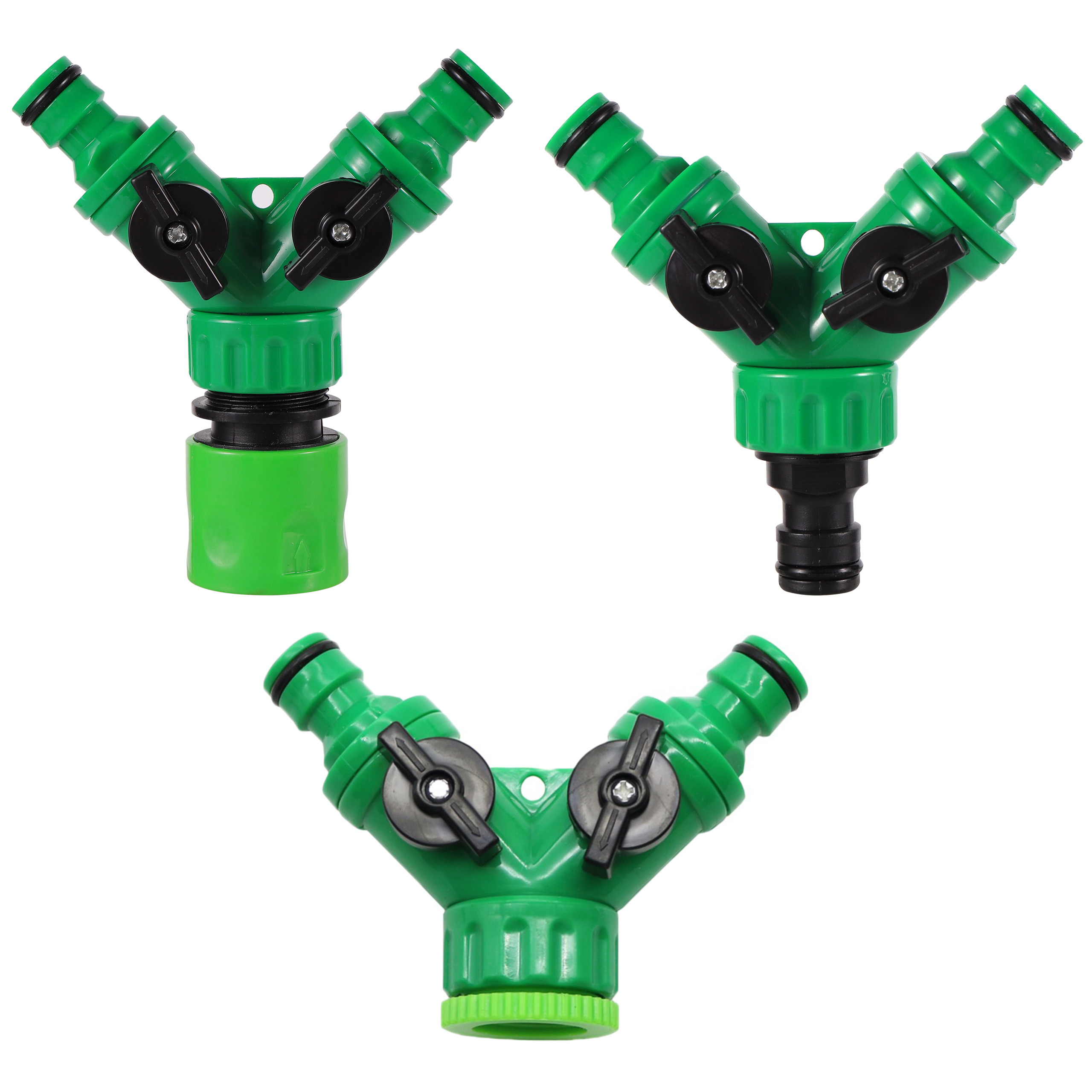 Smart Garden Hose Valve - 2-Way Garden Tap Water Splitter 1/2