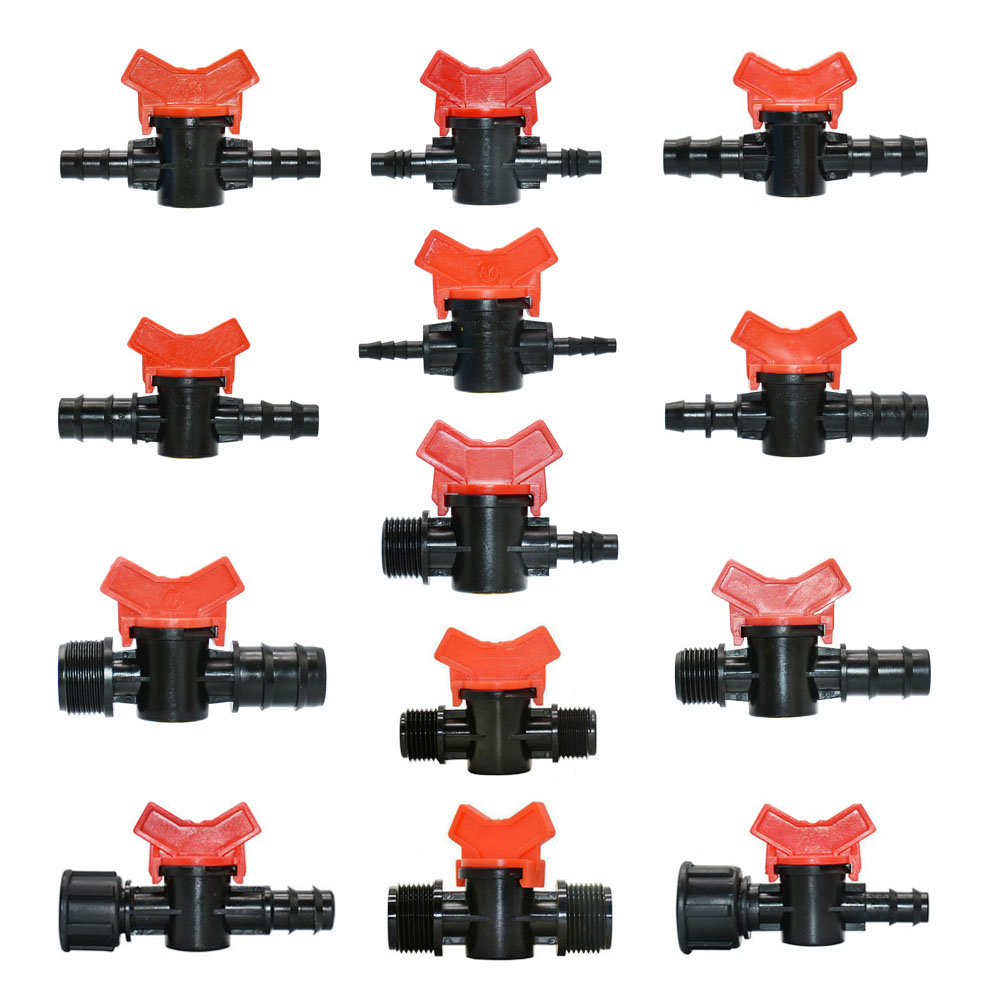 Smart Garden Hose Valve - Miniature Plastic Shut Off Coupling Valve