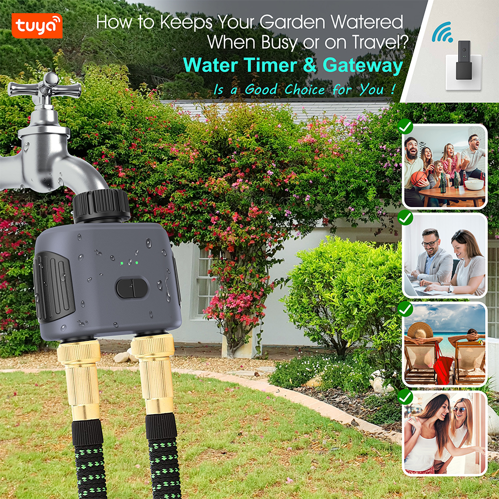 Gardena Smart Irrigation Control - Tuya Zigbee/Bluetooth Water Timer Controller Valve