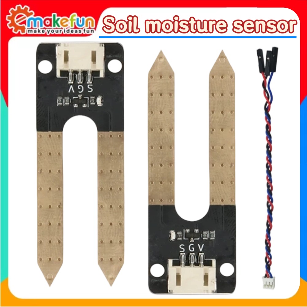 Smart Garden With Arduino - PH2.0 Soil Moisture Detection Sensor for