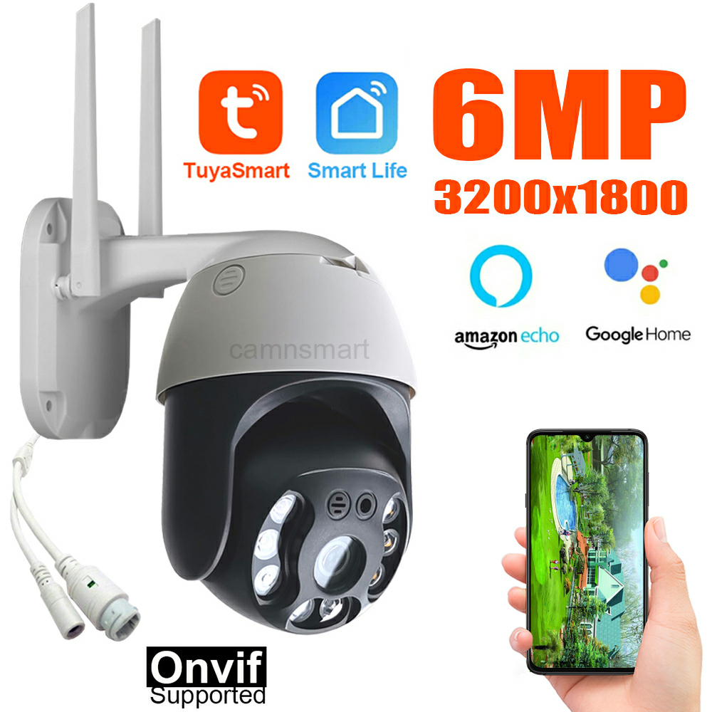 Smart Garden Domes - 6MP Tuya WIFI Camera Security for