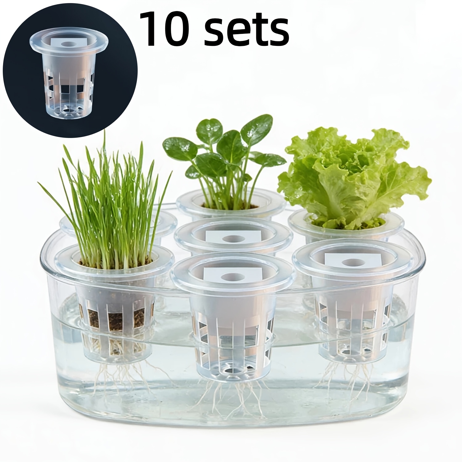 Aerogarden Seed Pod - 10pcs Hydroponic Seedling Basket Set (Includes