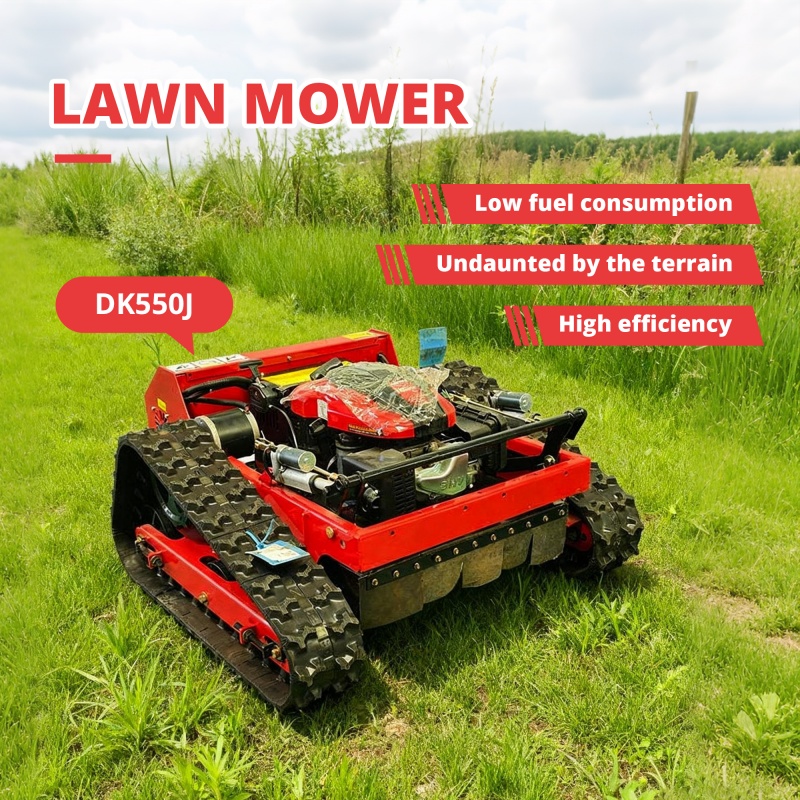 Smart Garden Gadgets - Customized High-Quality Remote-Controlled Crawler Lawn Mower