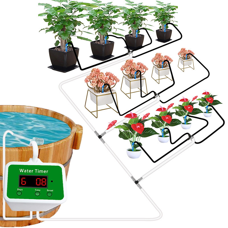 Smart Garden Domes - Automatic Drip Irrigation System Timer USB