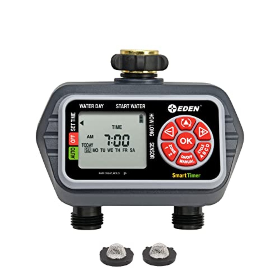 Smart Garden Zone - 93412 Programmable Digital Water Timer 2-Zone