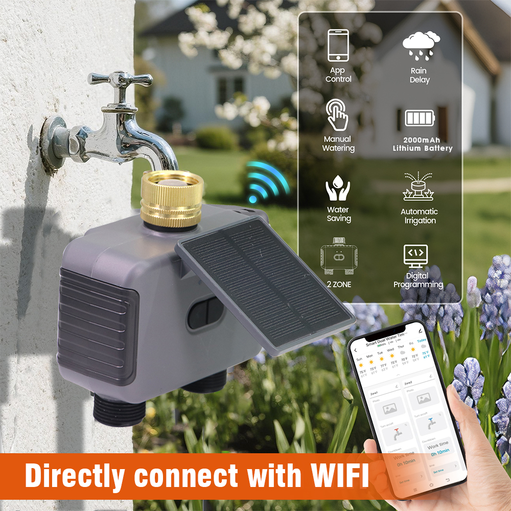 Tuay Smart Solar 2-Zone Wateri – Smart Garden Zone Bewertung und Preis