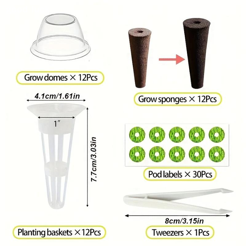 67pcs Seed Pod Kit For Aerogar – Aerogarden Seed Pod Bewertung und Preis