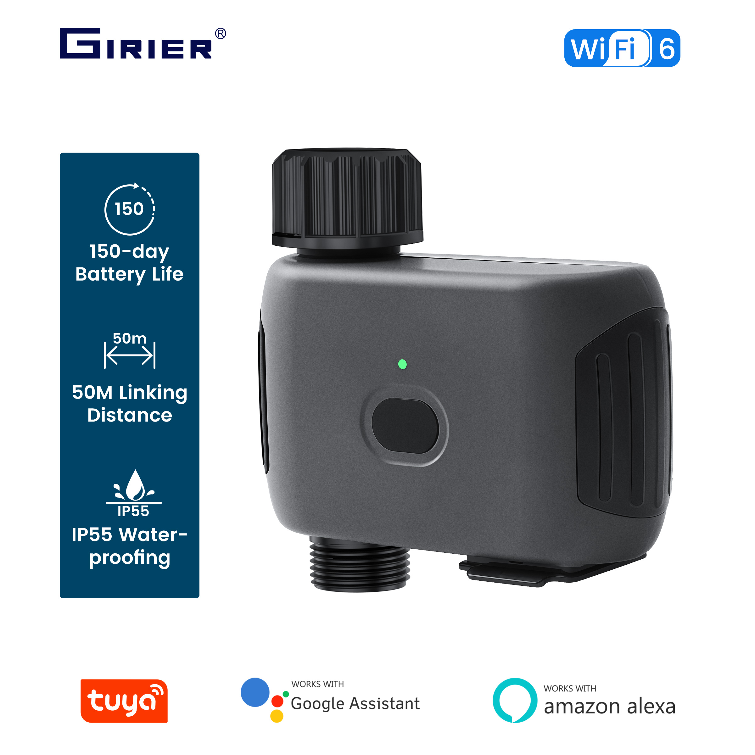 GIRIER Tuya Smart Water Timer  – Gardena Smart Irrigation Control Bewertung und Preis