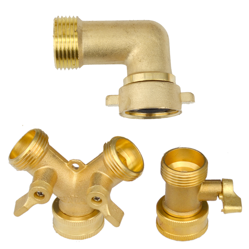 Heavy Duty Brass 1-2-4 way Spl – Smart Garden Hose Valve Bewertung und Preis