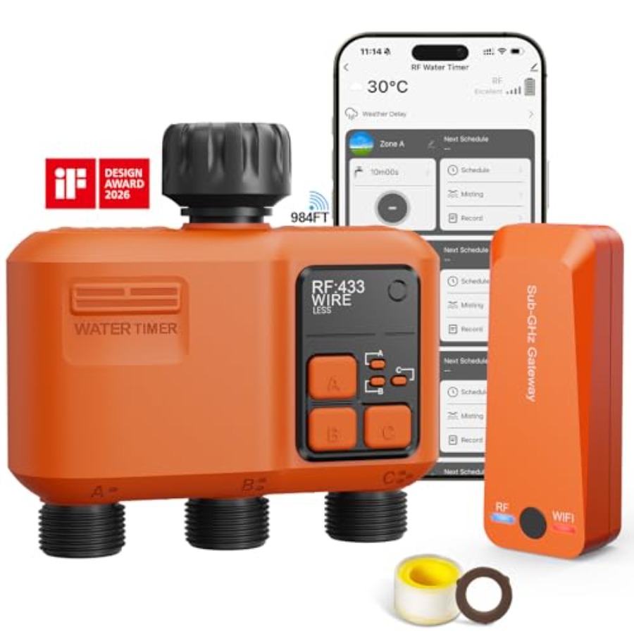 Smart WiFi Sprinkler Timer 3 Z – Smart Garden Zone Bewertung und Preis