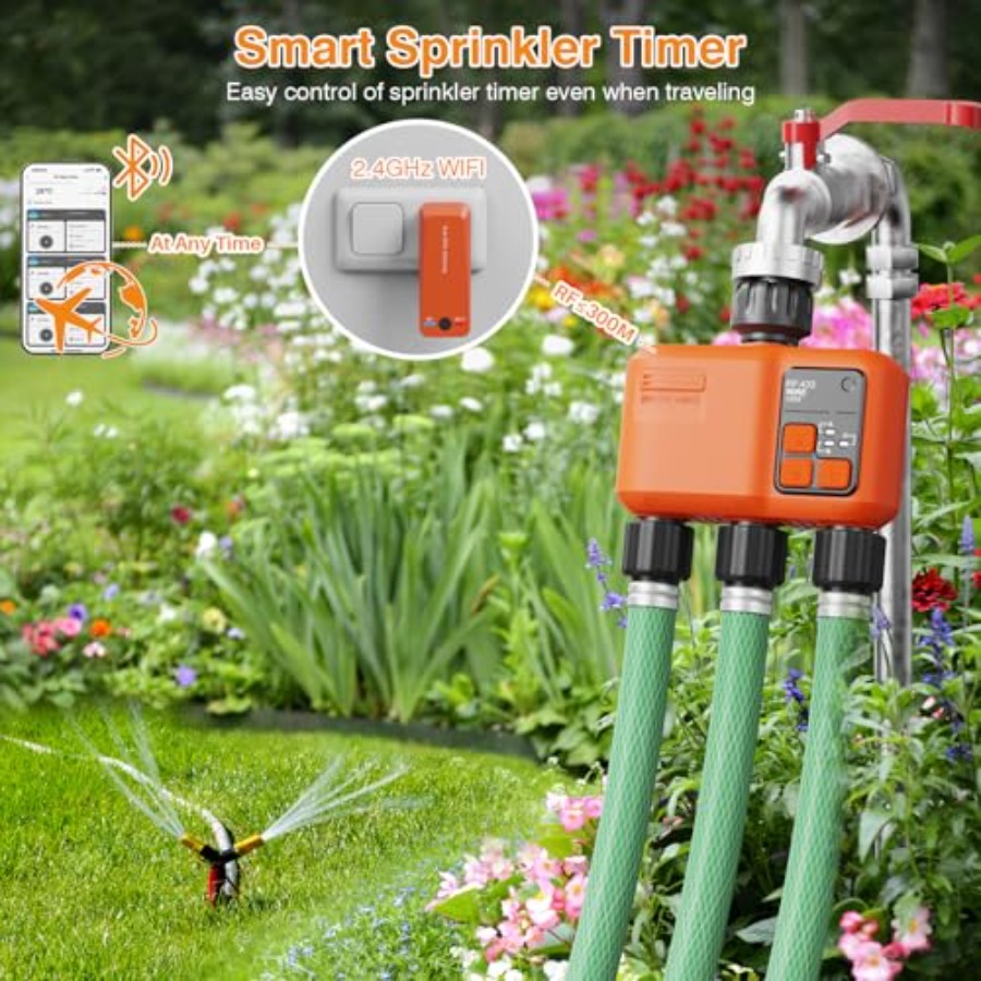 Smart WiFi Sprinkler Timer 3 Z – Smart Garden Zone Bewertung und Preis