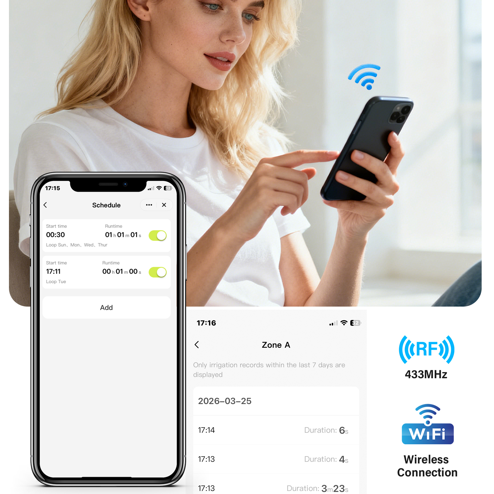 WiFi Smart Water Timer with Ga – Smart Garden Zone Bewertung und Preis