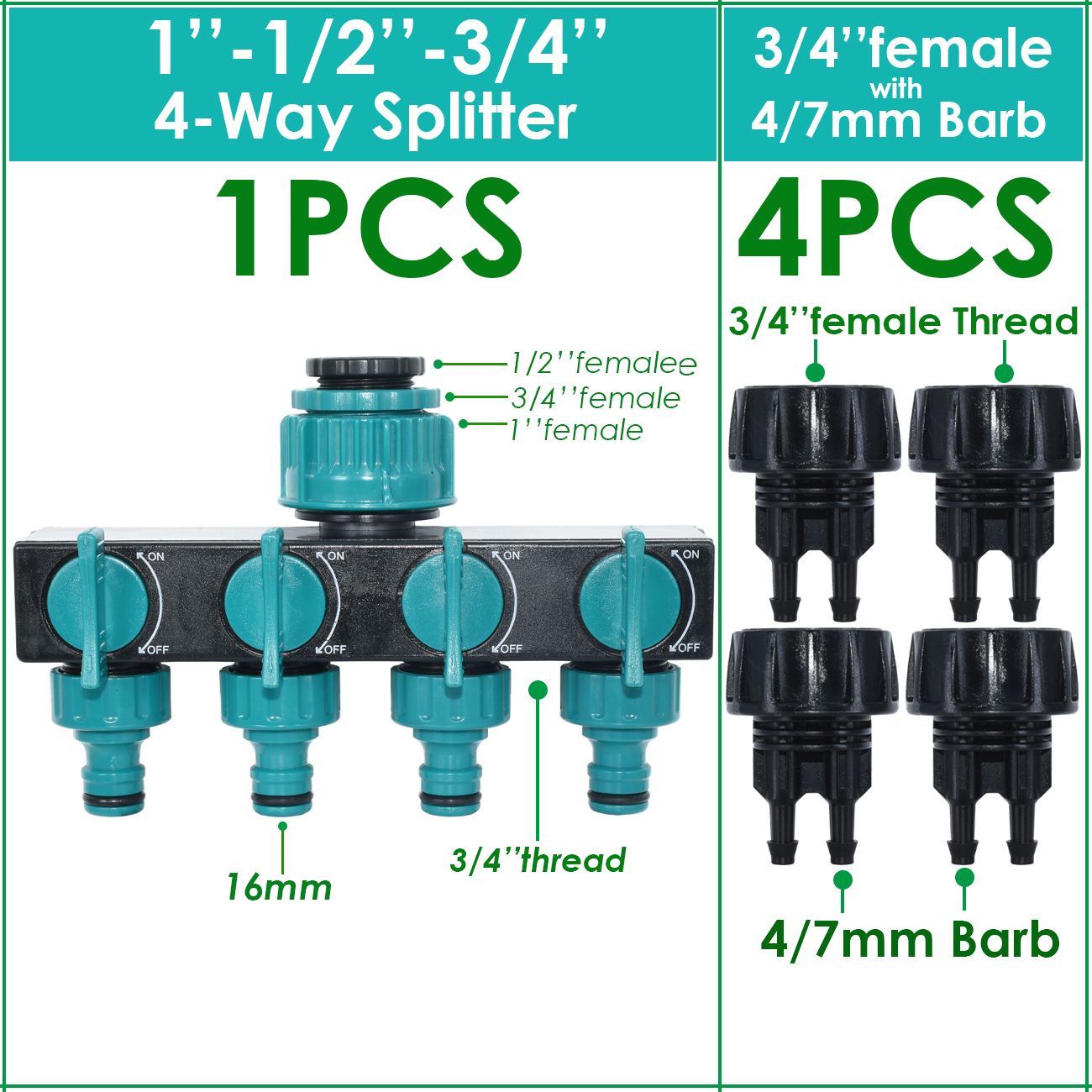 KESLA 1/2'' 3/4'' 1'' Water Ta – Smart Garden Hose Valve Bewertung und Preis