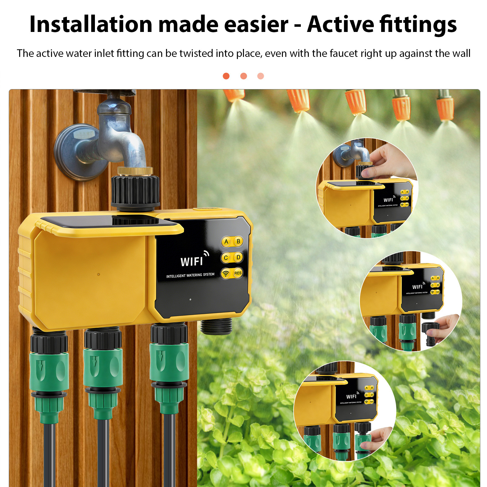 4 Zone Solar WiFi Irrigation T – Smart Garden Zone Bewertung und Preis