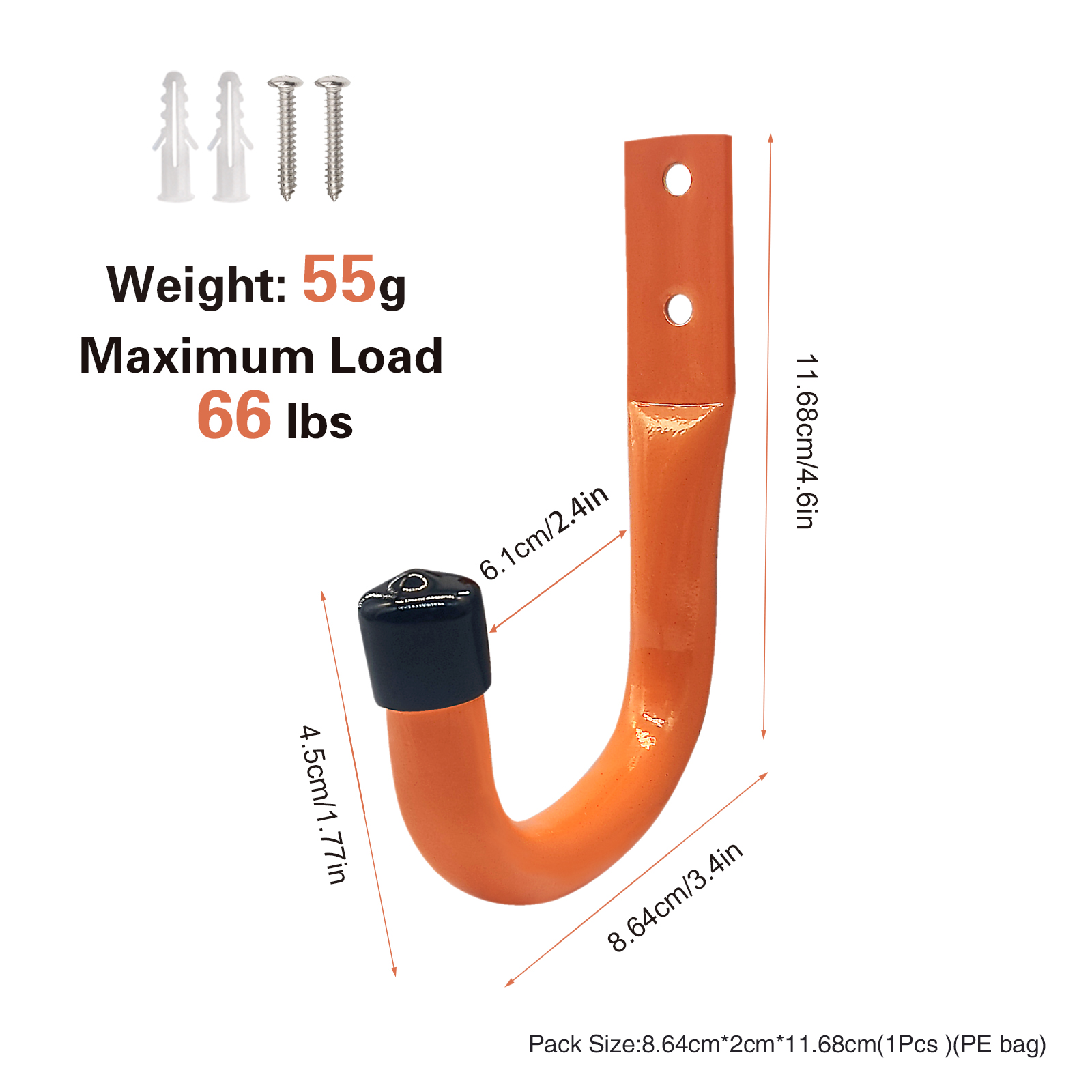 6PCS New Orange Anti-slip Gara – Smart Garden Storage Bewertung und Preis