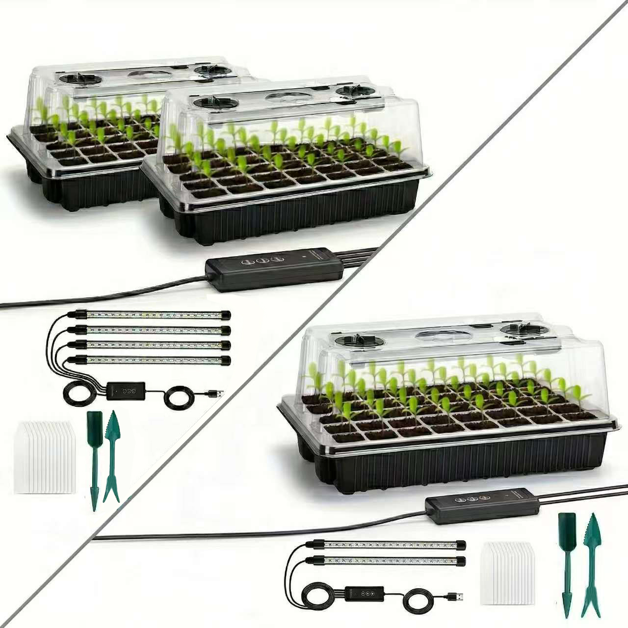 40/Cell Seed Starter Kit with  – Smart Garden Domes Bewertung und Preis