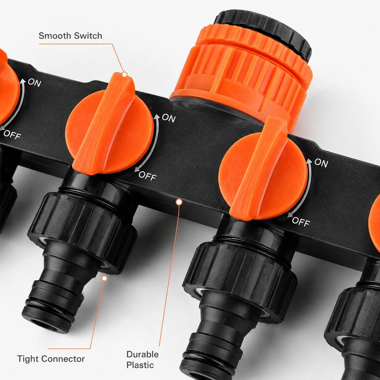 Garden Hose Pipe Splitter 4 Wa – Smart Garden Hose Valve Bewertung und Preis
