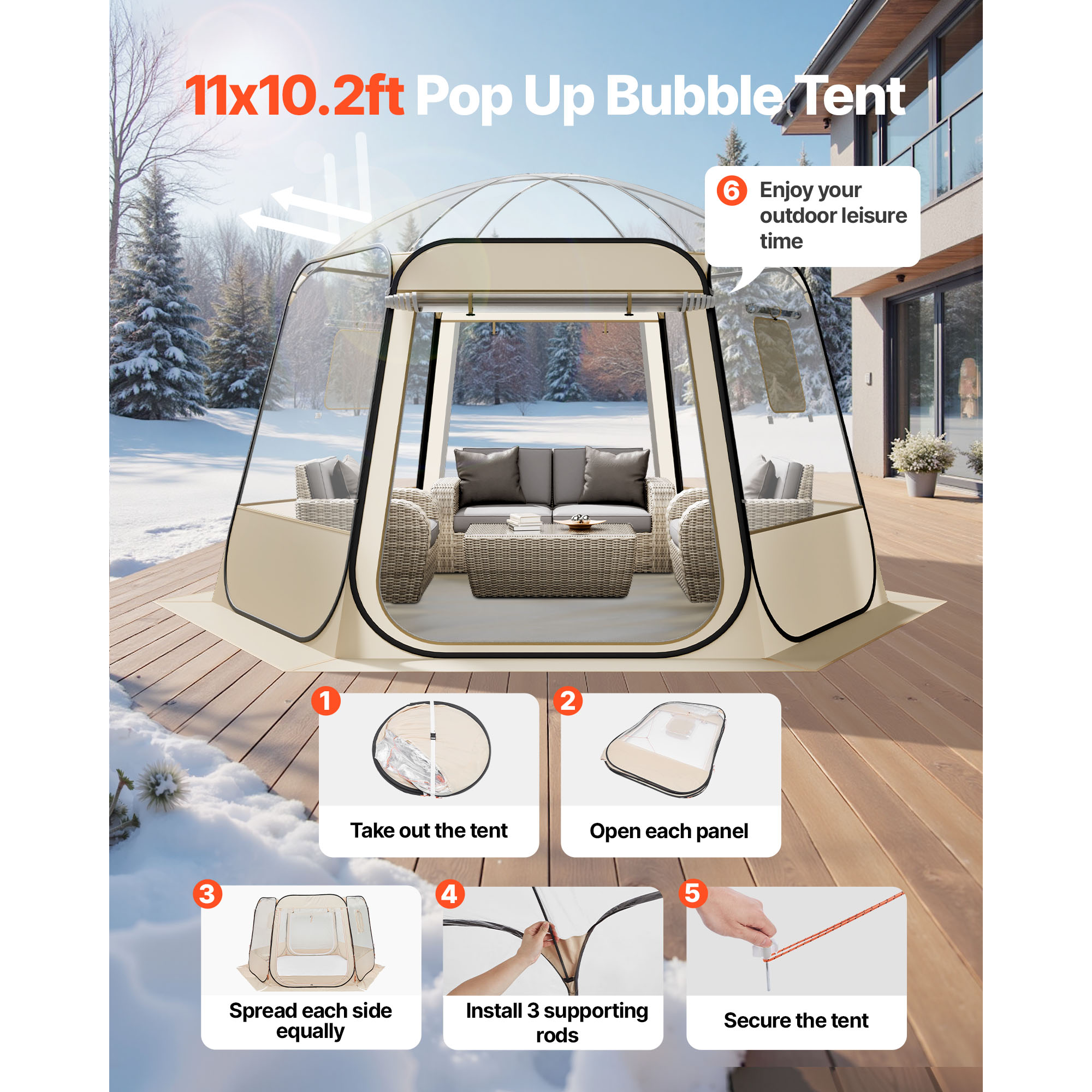 SucceBuy Pop up Bubble Tent Wa – Smart Garden Domes Bewertung und Preis