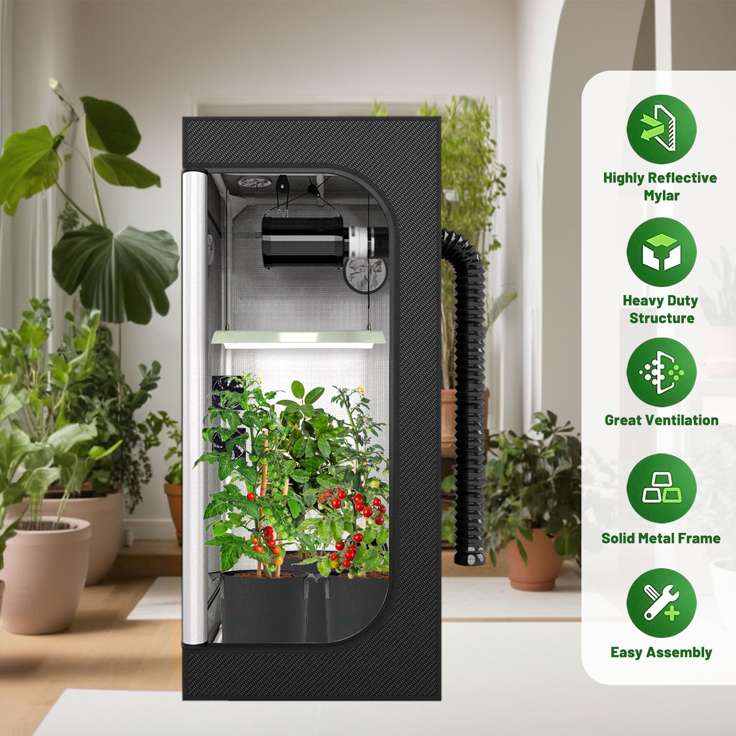 4x4 Grow Tent Complete Kit LED – Grow Tent Complete Kit Bewertung und Preis