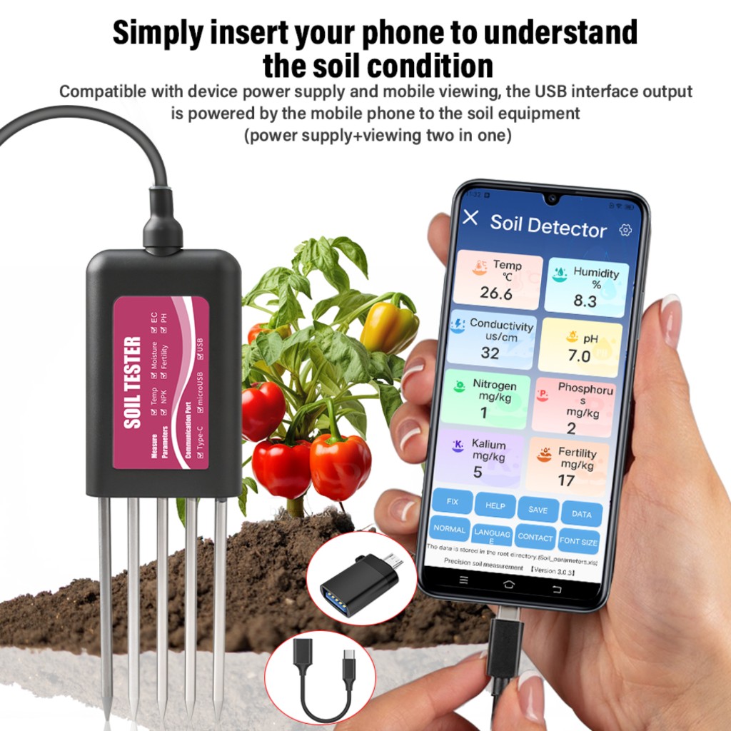 8-in-1 Soil Tester NPK PH Mete – Smart Garden Test Bewertung und Preis