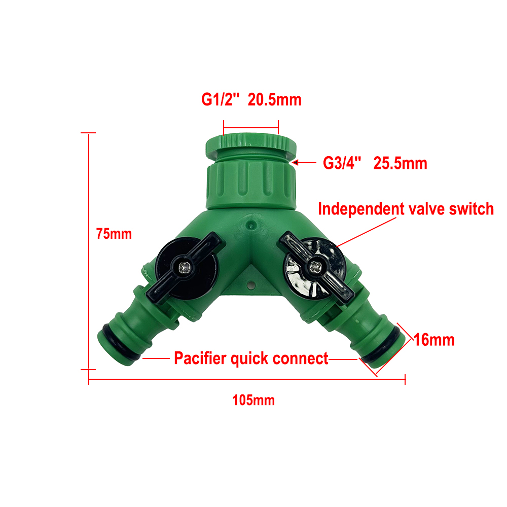 1Pc Garden Tap Water Splitter  – Smart Garden Hose Valve Bewertung und Preis