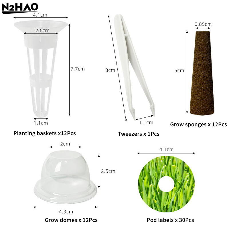 67Pcs Seed Pod Kit For Aerogar – Aerogarden Seed Pod Bewertung und Preis