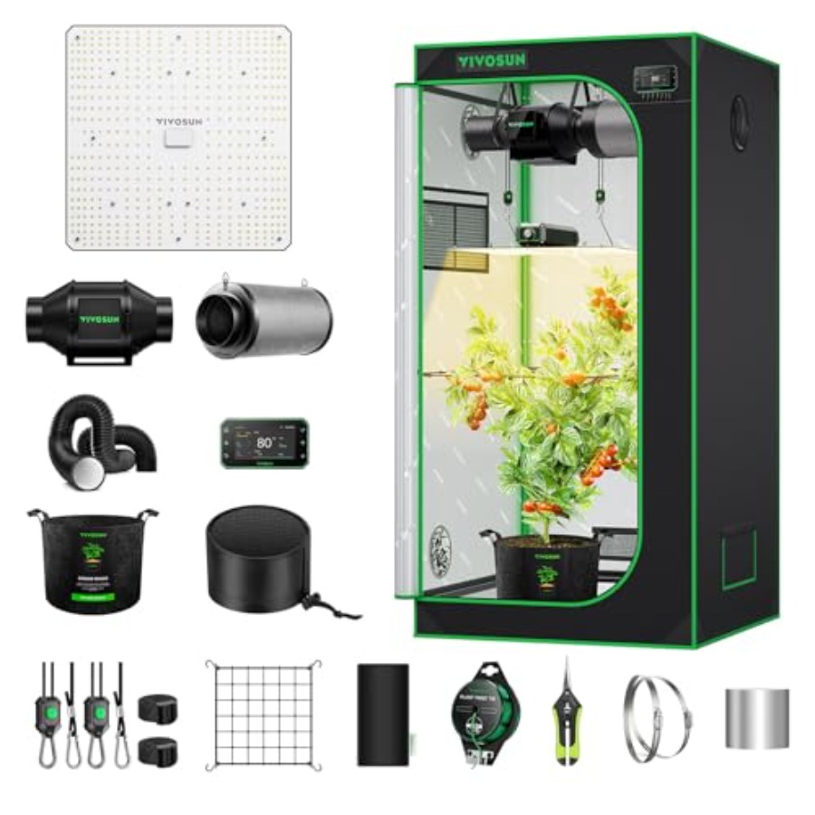 Smart Grow Tent Kit 2.7 × 2.7f – Grow Tent Complete Kit Bewertung und Preis