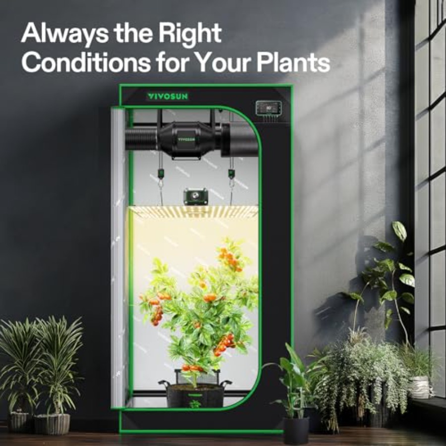 Smart Grow Tent Kit 2.7 × 2.7f – Grow Tent Complete Kit Bewertung und Preis