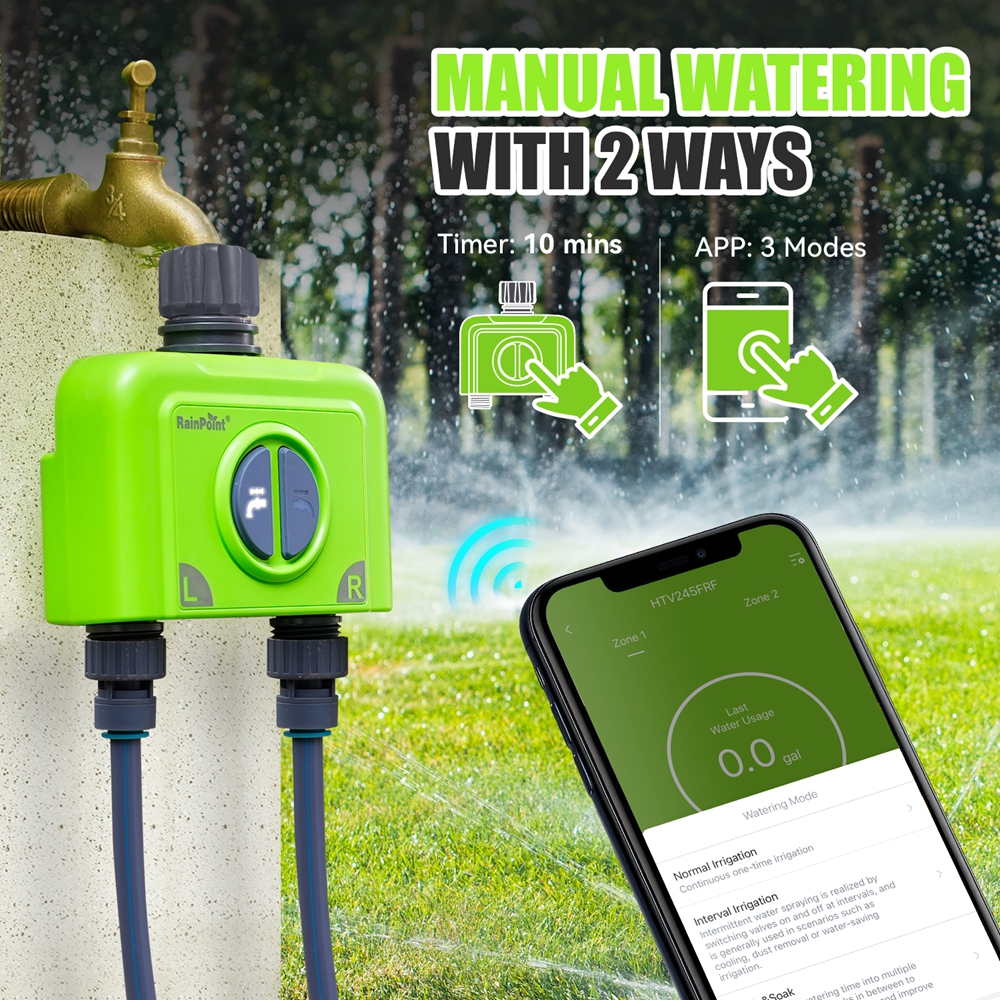 RainPoint 2-ZONE Water Timer W – Smart Garden Zone Bewertung und Preis