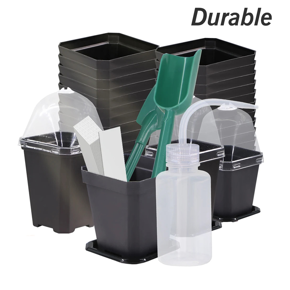 Sturdy Black Planter Pots with – Smart Garden Domes Bewertung und Preis