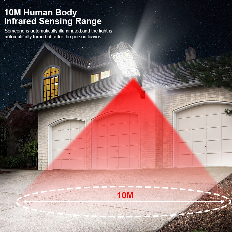 5000LM Solar LED Street Light  – Smart Garden Lanterns Bewertung und Preis