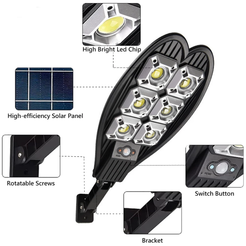 5000LM Solar LED Street Light  – Smart Garden Lanterns Bewertung und Preis