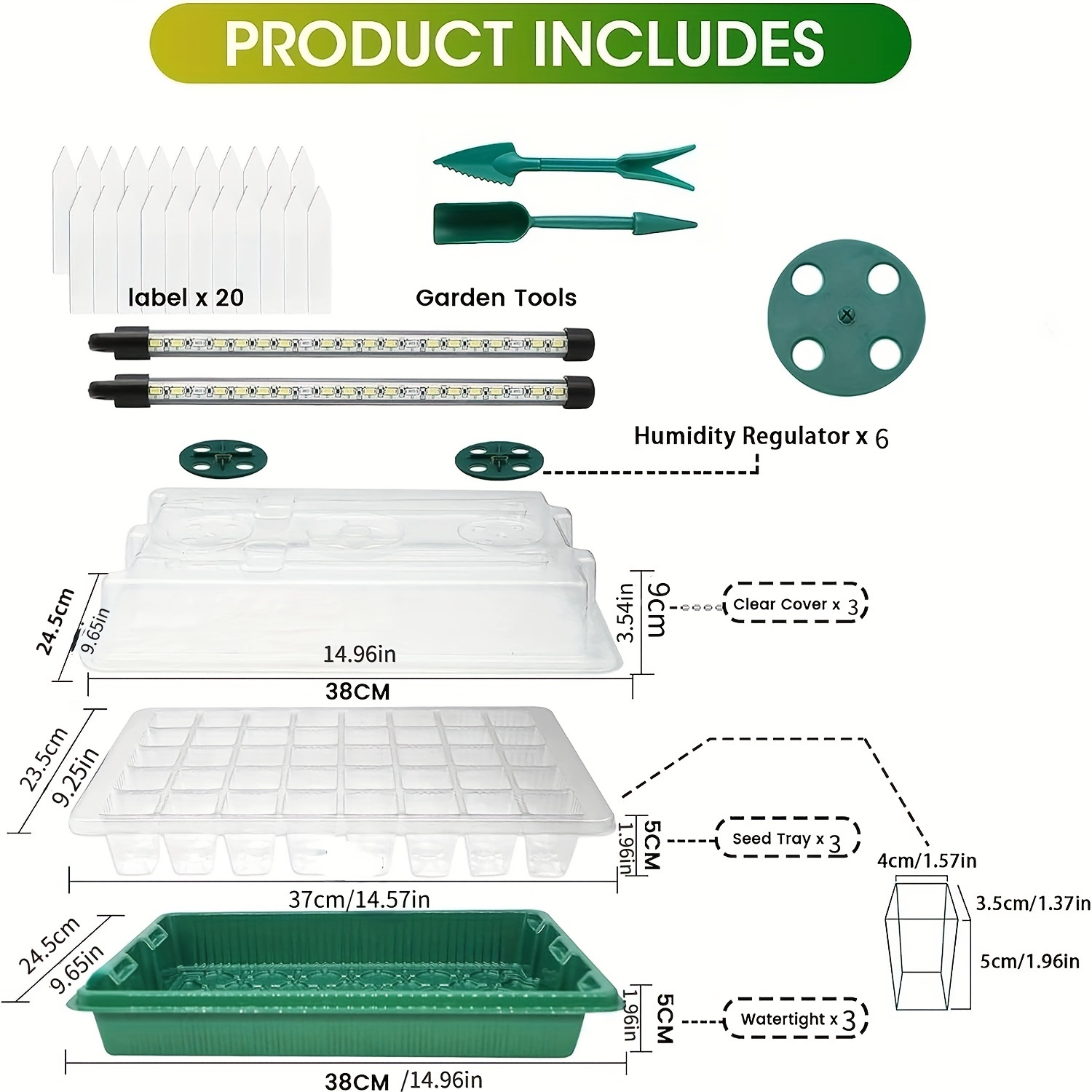 Seed Starter Trays With High D – Smart Garden Domes Bewertung und Preis