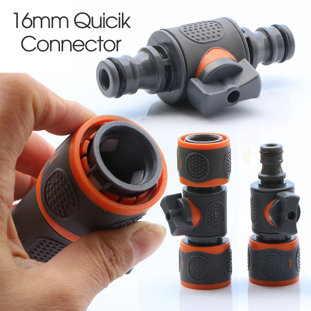 1pcs 16mm Ball Valve Hose Adap – Smart Garden Hose Valve Bewertung und Preis