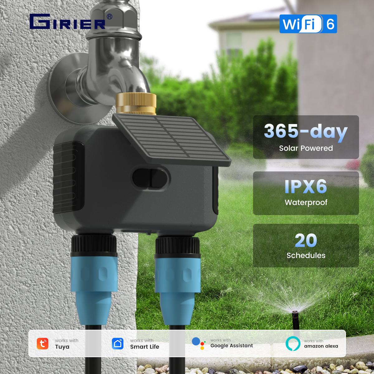 GIRIER Tuya WiFi Smart Water T – Gardena Smart Irrigation Control Bewertung und Preis