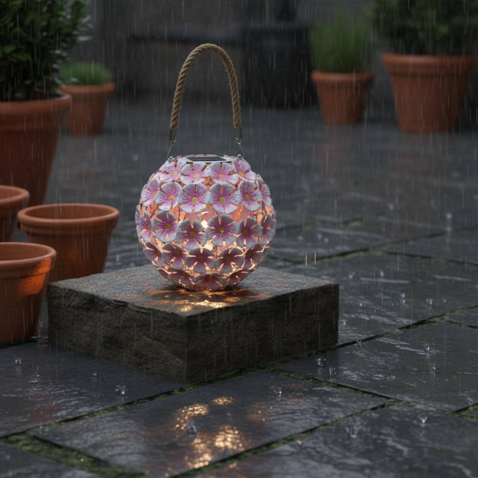 Hanging Flower Lantern Warm Wh – Smart Garden Lanterns Bewertung und Preis