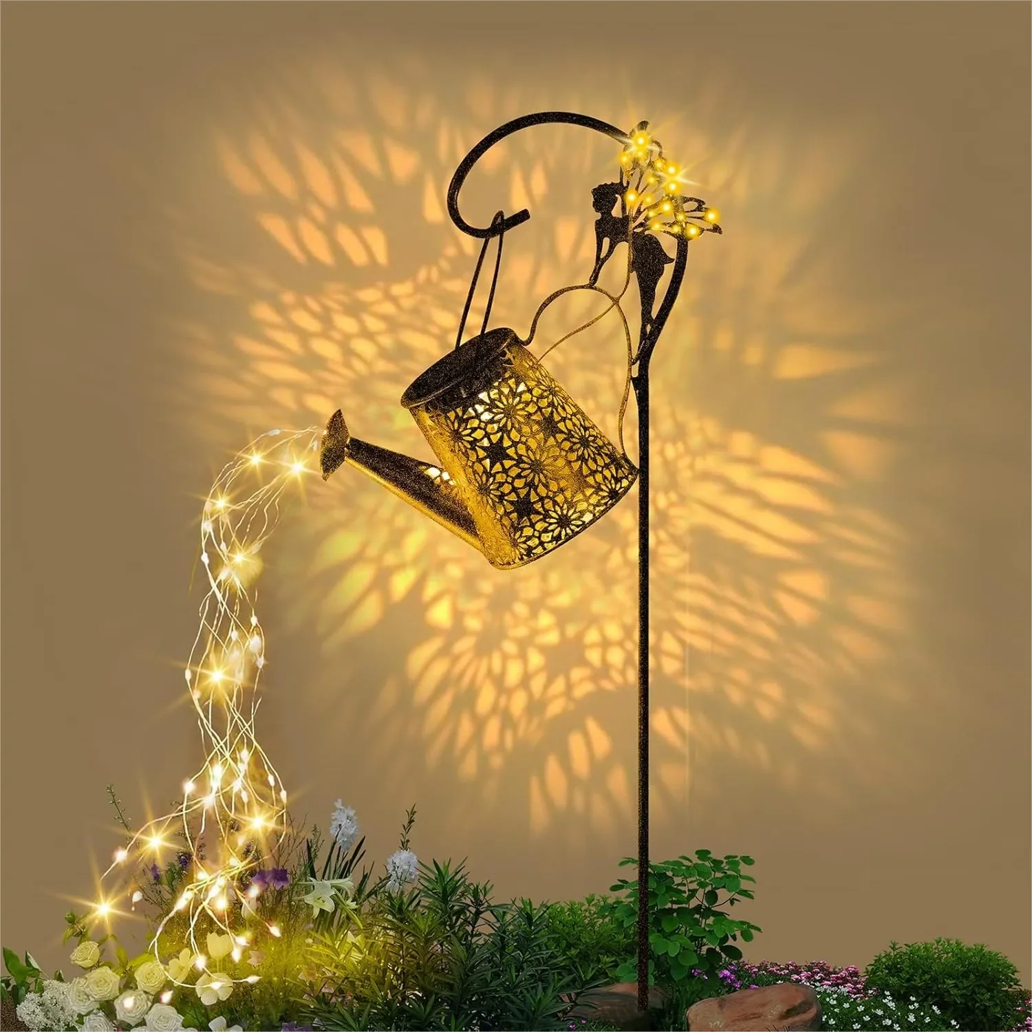 Solar Watering Can Light with  – Smart Garden Lanterns Bewertung und Preis