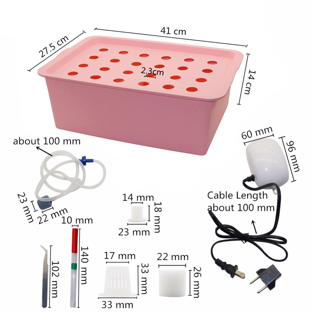 24 Holes Hydroponic Kit with O – Aerogarden Seed Pod Bewertung und Preis