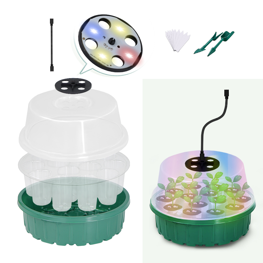 Round Seed Starter Tray with F – Smart Garden Domes Bewertung und Preis