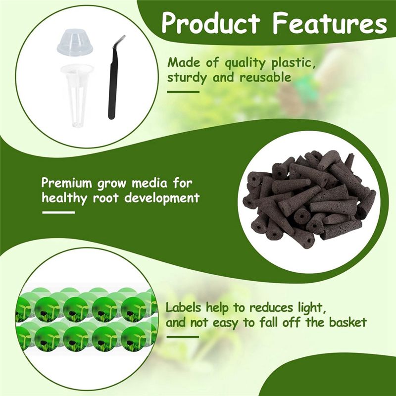 LICE-121Pcs Seed Pod Kit Compa – Aerogarden Seed Pod Bewertung und Preis
