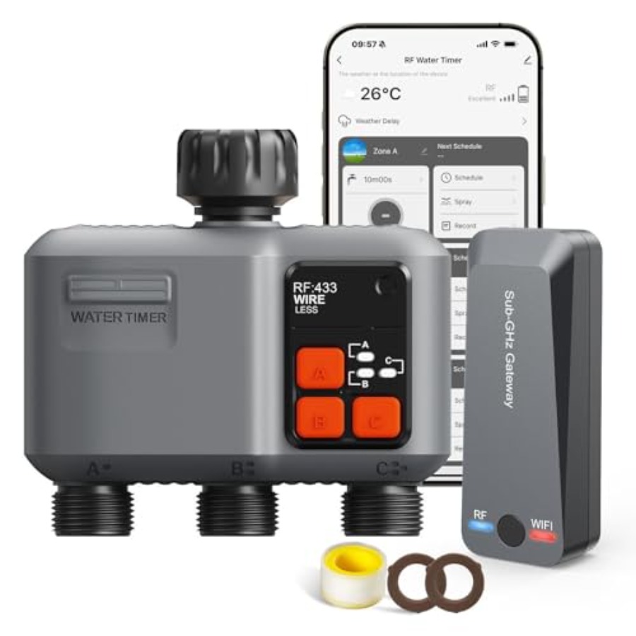 WiFi Smart Water Timer 3 Zone  – Smart Garden Zone Bewertung und Preis