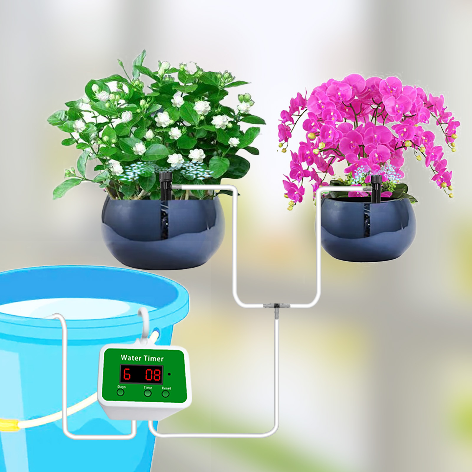 Automatic Drip Irrigation Syst – Smart Garden Domes Bewertung und Preis