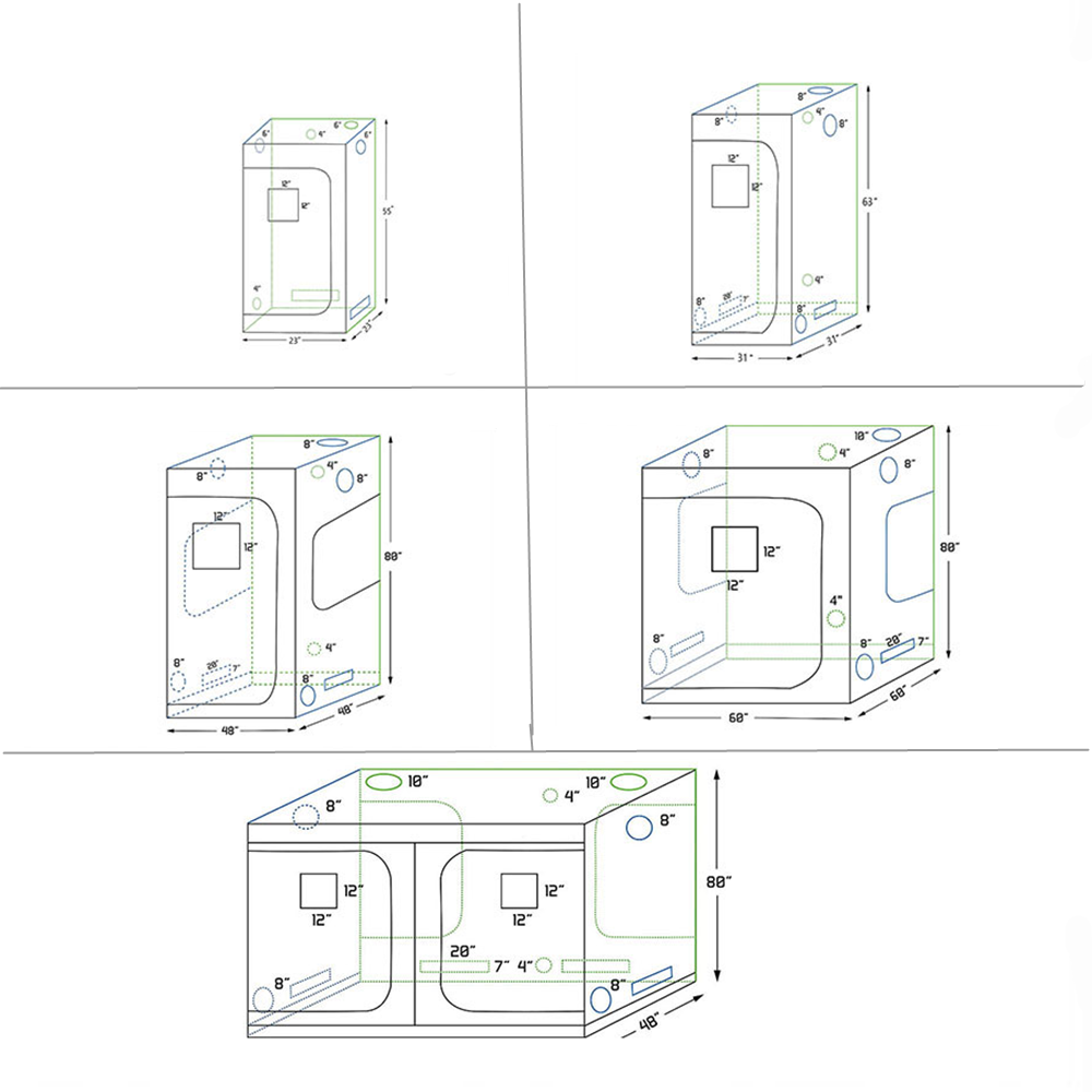 LED Grow Plant Grow Tents Indo – Grow Tent Complete Kit Bewertung und Preis