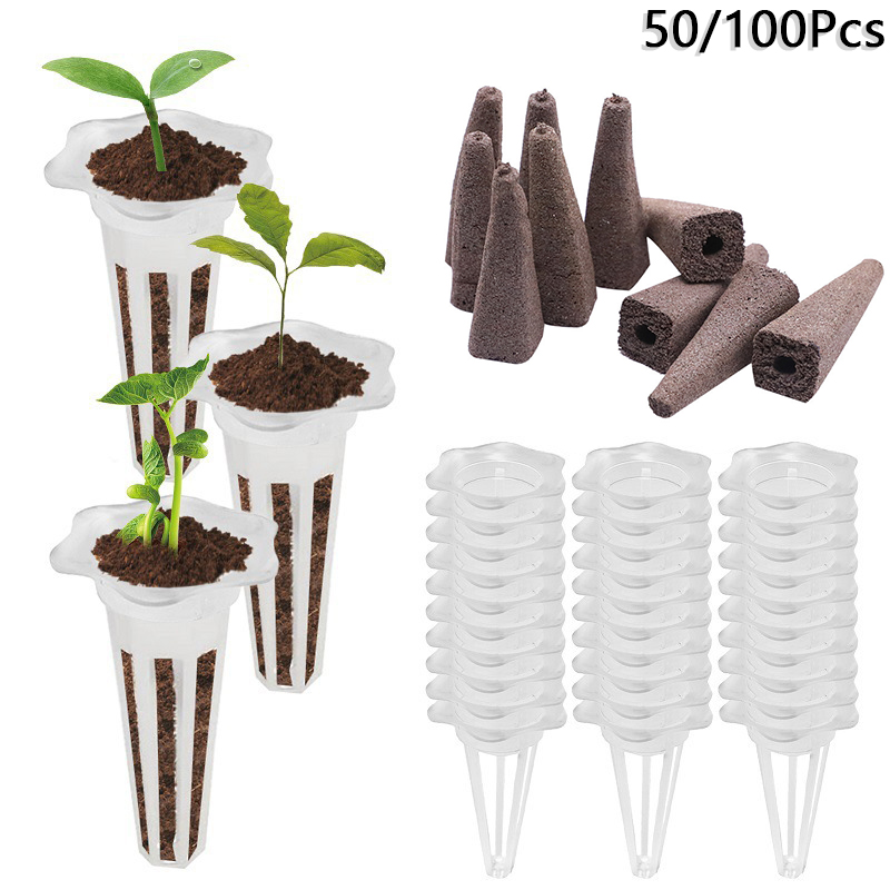 50/100pcs Plant Grow Basket Fo – Aerogarden Seed Pod Bewertung und Preis