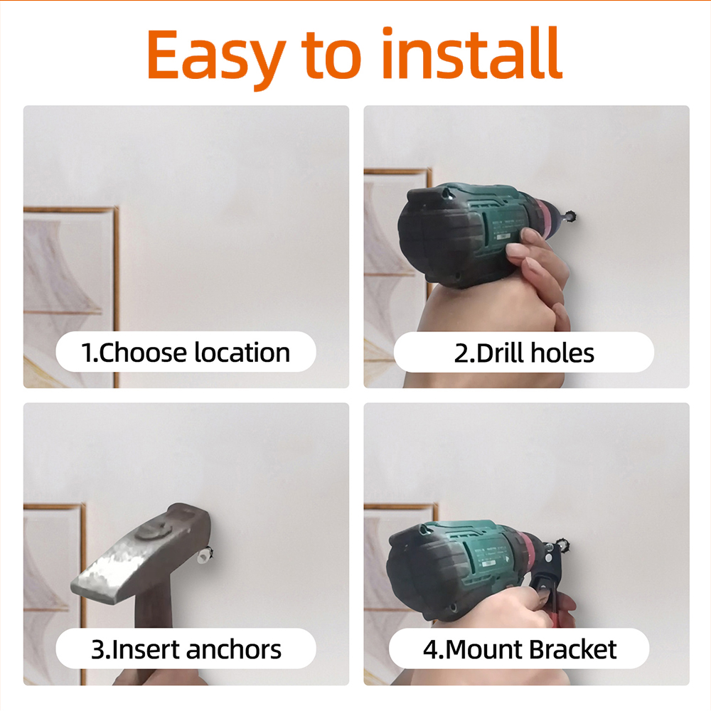 Heavy Duty Wall Mount Metal Ho – Smart Garden Storage Bewertung und Preis