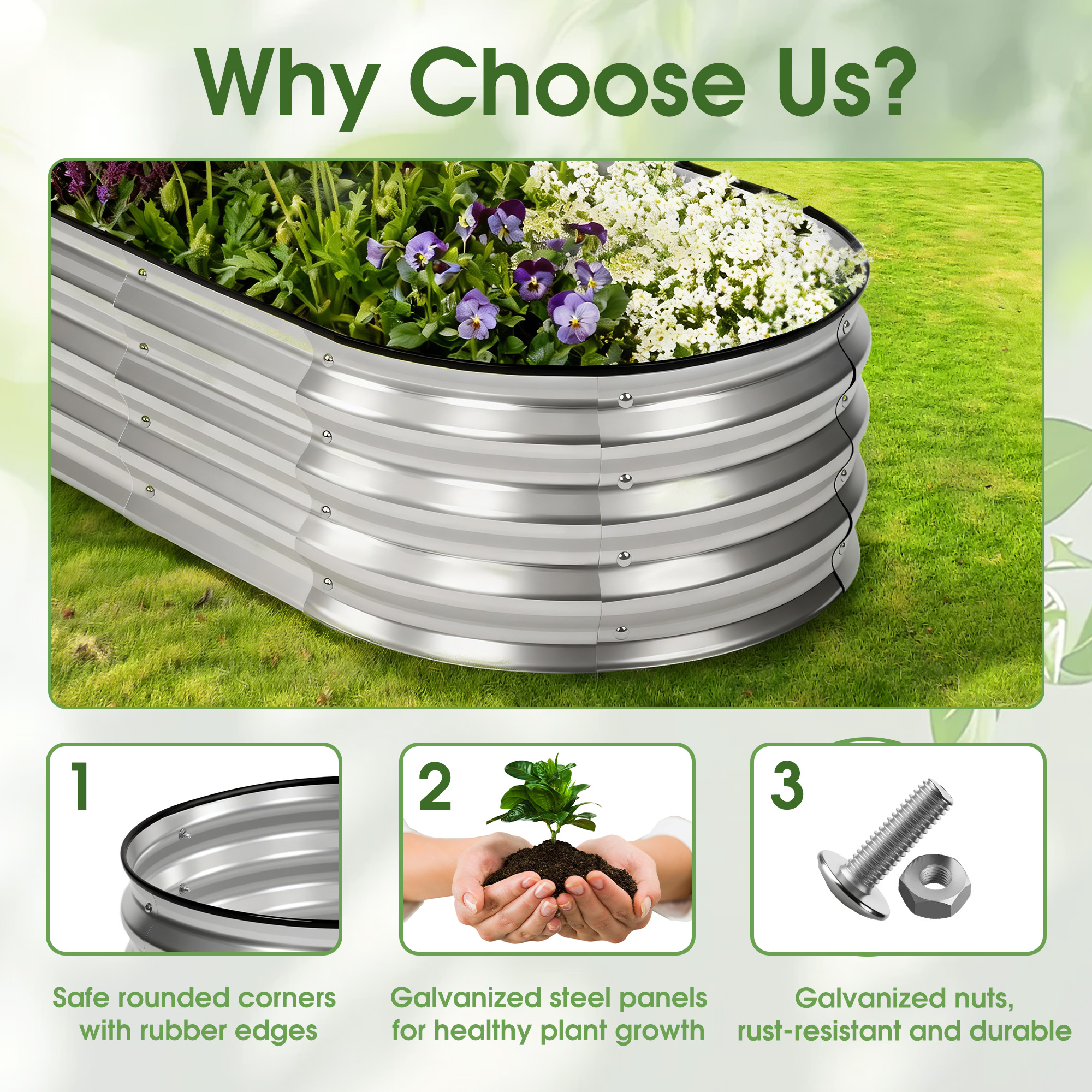 JHK 8x4x1ft Outdoor Metal Gard – Smart Garden Storage Bewertung und Preis