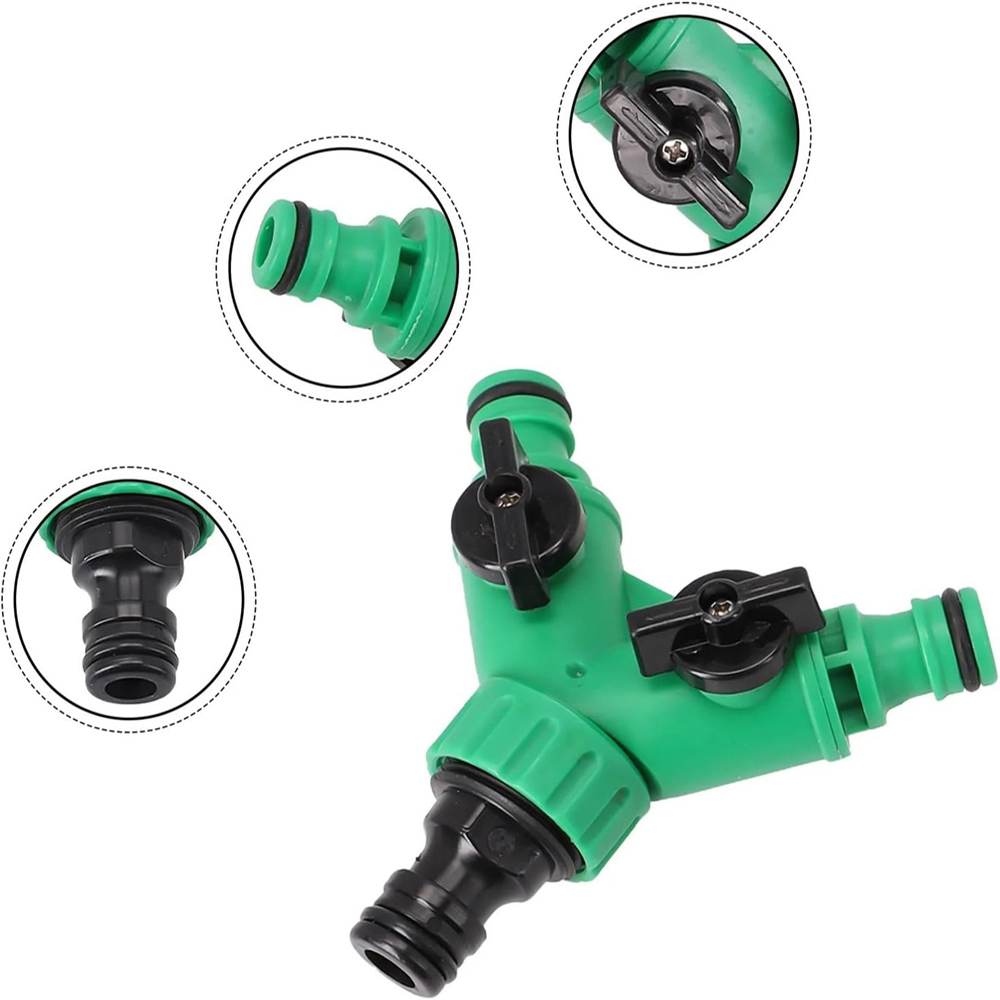 2-Way Garden Hose Splitter Y C – Smart Garden Hose Valve Bewertung und Preis