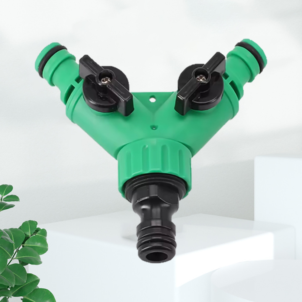 2-Way Garden Hose Splitter Y C – Smart Garden Hose Valve Bewertung und Preis