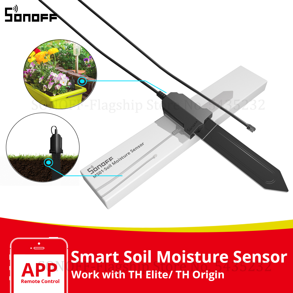 SONOFF MS01 Soil Moisture Sens – Smart Garden Test Bewertung und Preis
