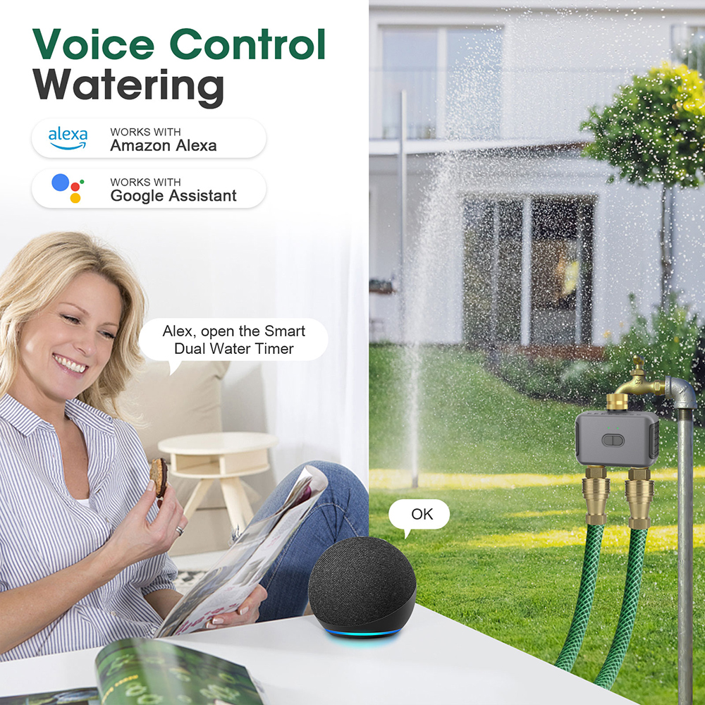 Tuya 2 Zone Watering Timer Gar – Gardena Smart Irrigation Control Bewertung und Preis